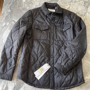 New! Calvin Klein Men's Black Quilted Light Jacket size M
